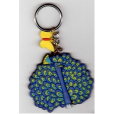 Peacock Keyring Peacock Keyring